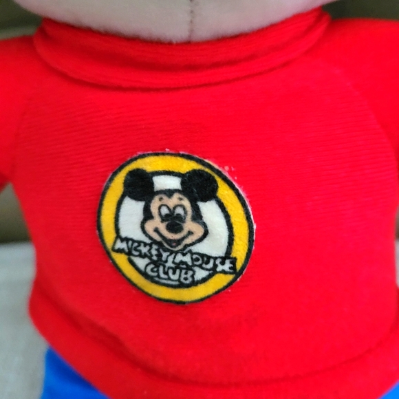 Mickey Mouse Club Vintage Doll Stuffed Plush 12" Tall Knickerbocker 1976 - Picture 3 of 6